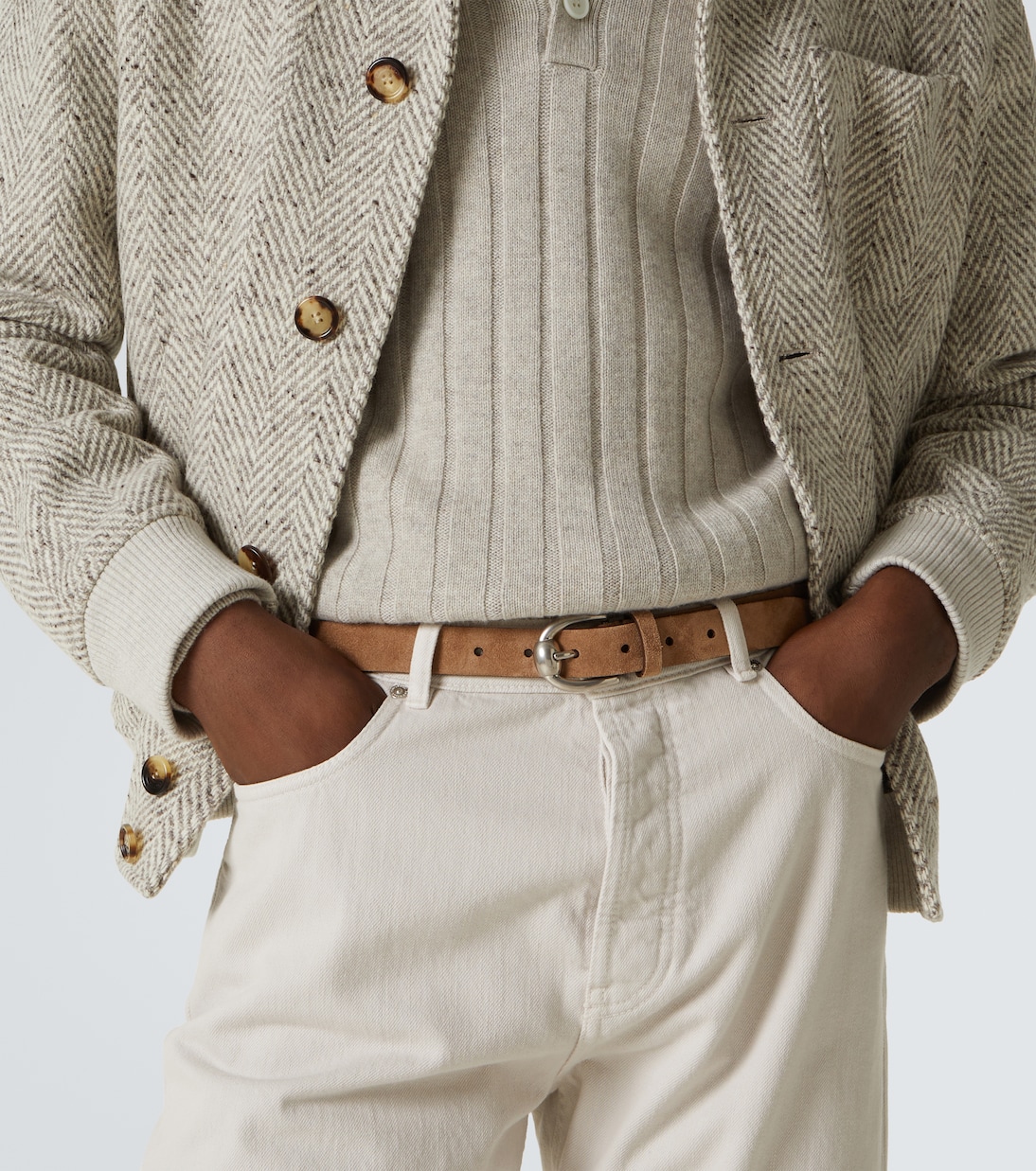 Cintura in suede | Brunello Cucinelli