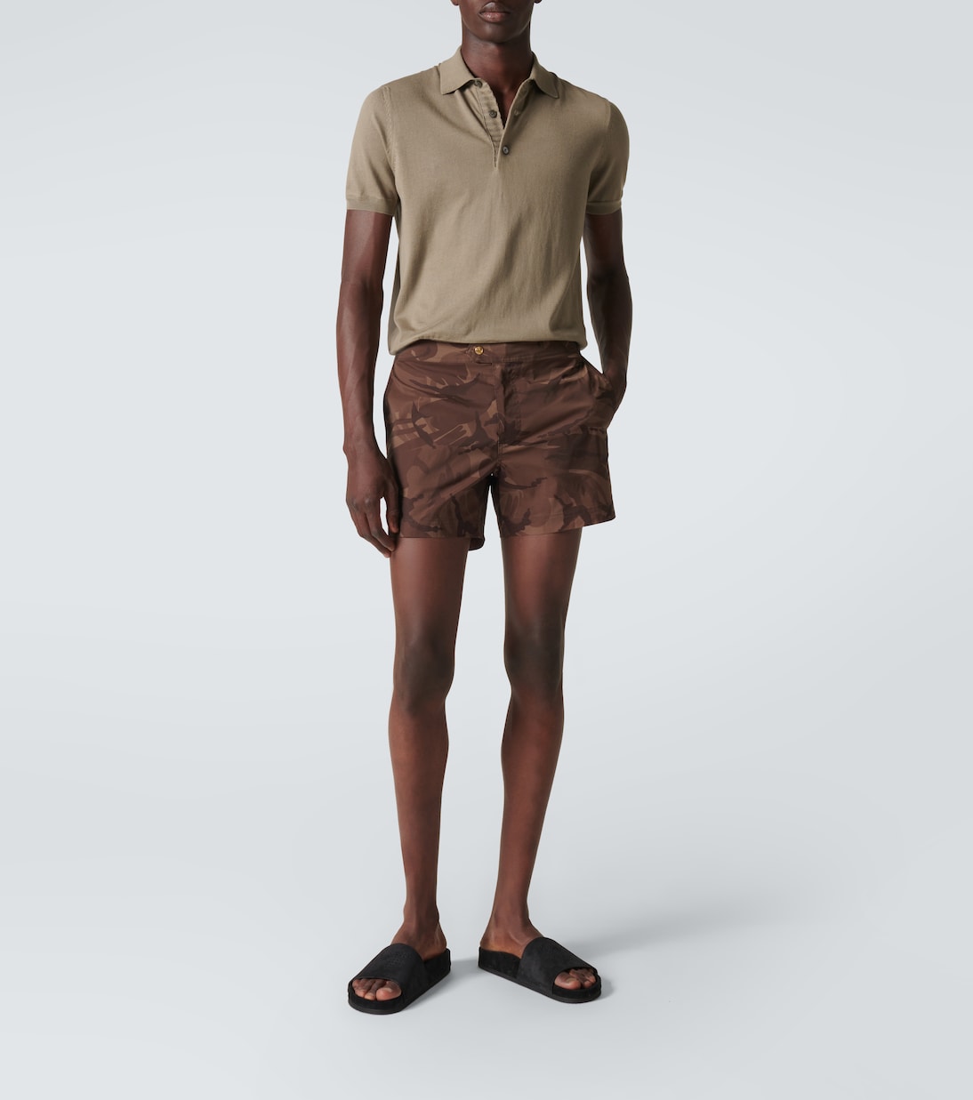 Mules Harris en daim | Tom Ford