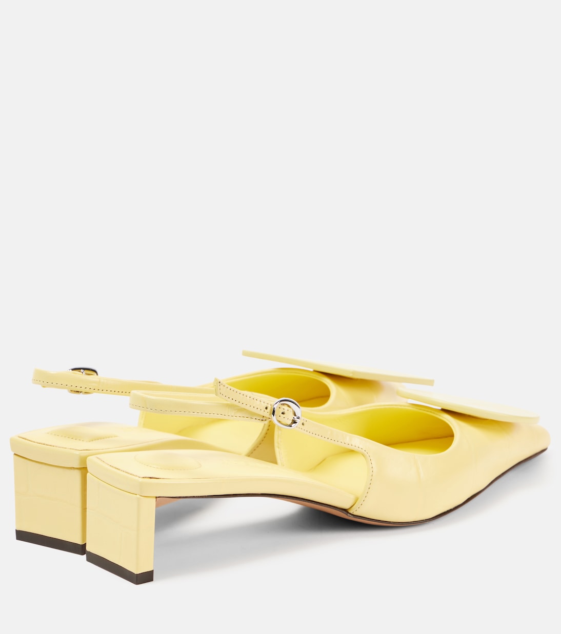 Scarpe con Tacco Jacquemus Duelo 40 in Pelle per Giovani Stilisti