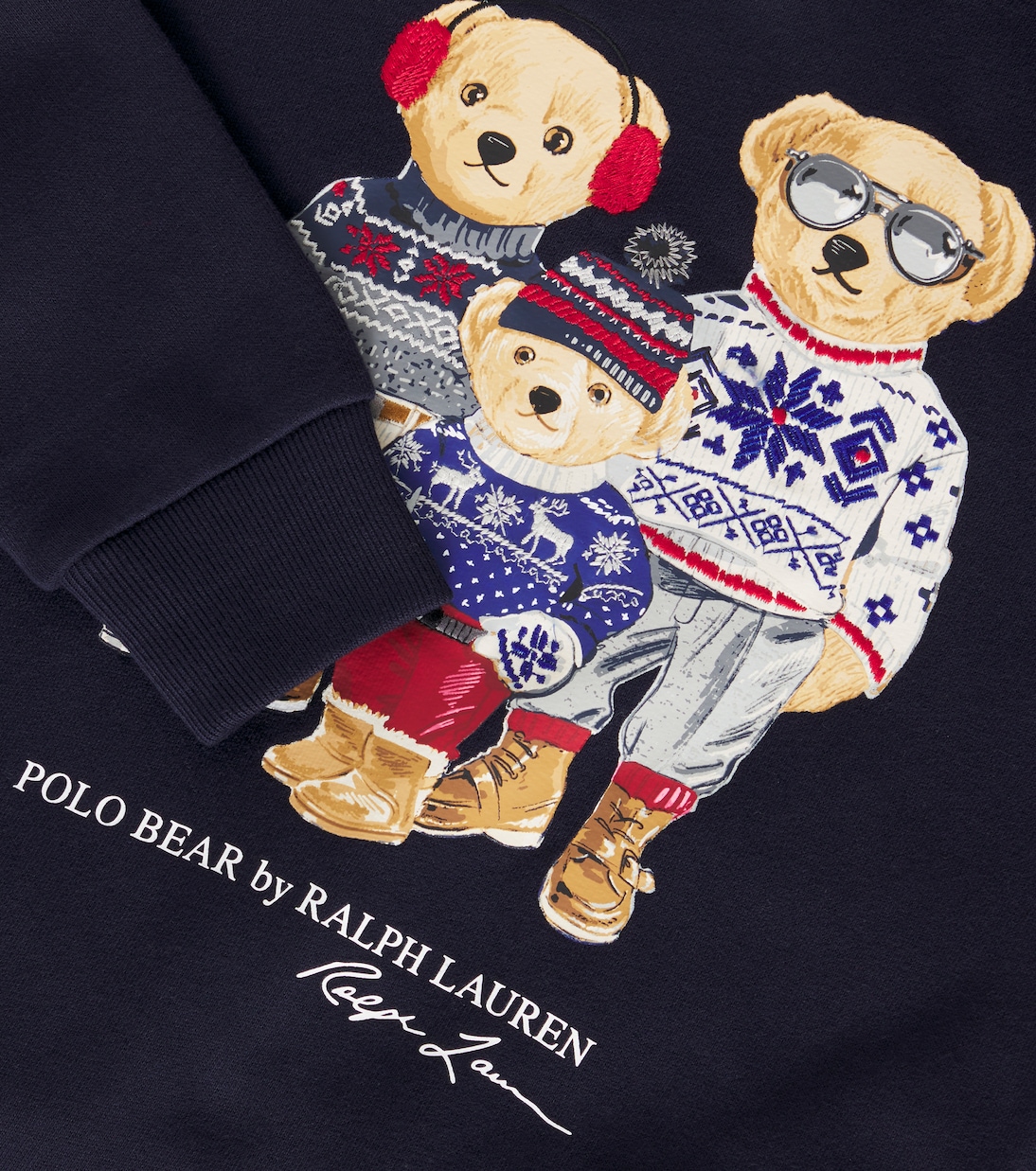 Felpa Polo Bear in misto cotone | Polo Ralph Lauren Kids