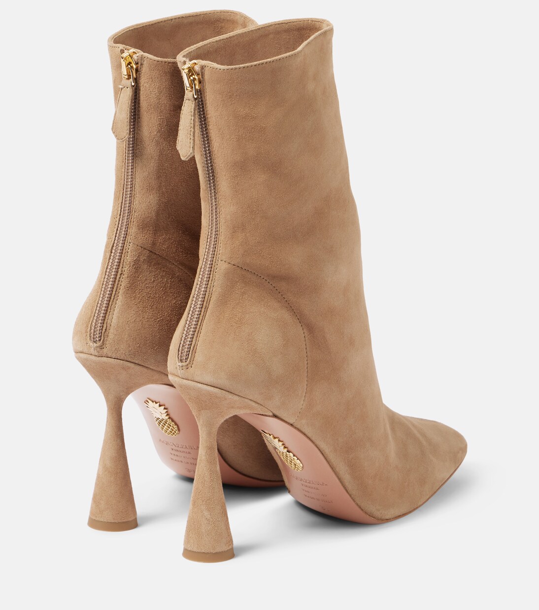 Bottines Amore 95 en daim | Aquazzura
