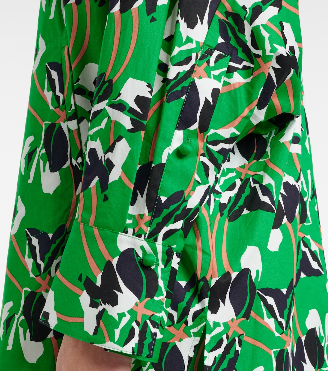 Bedruckte Bluse Caleb aus Baumwolle | Diane von Furstenberg