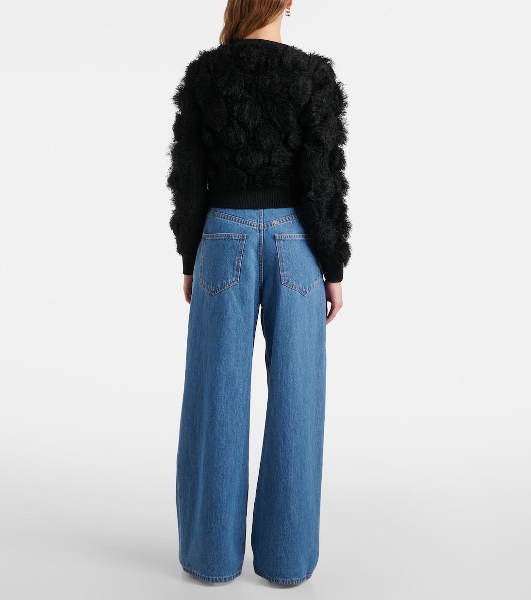 Pull raccourci Pompom | Givenchy