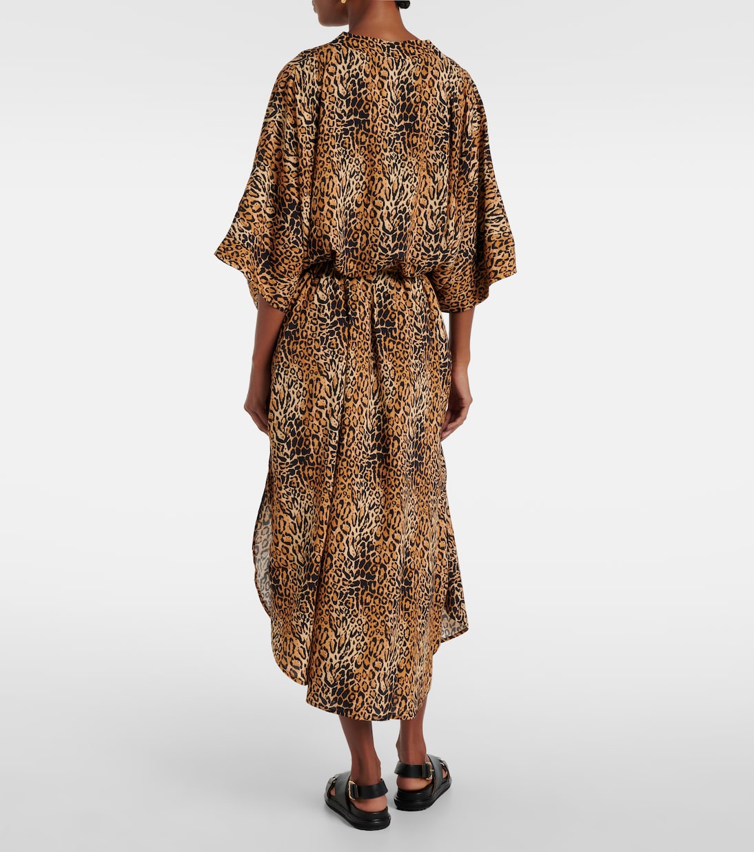 Vestido Largo Estampado Leopardo Bonnie de Melissa Odabash para Jóvenes Modernos