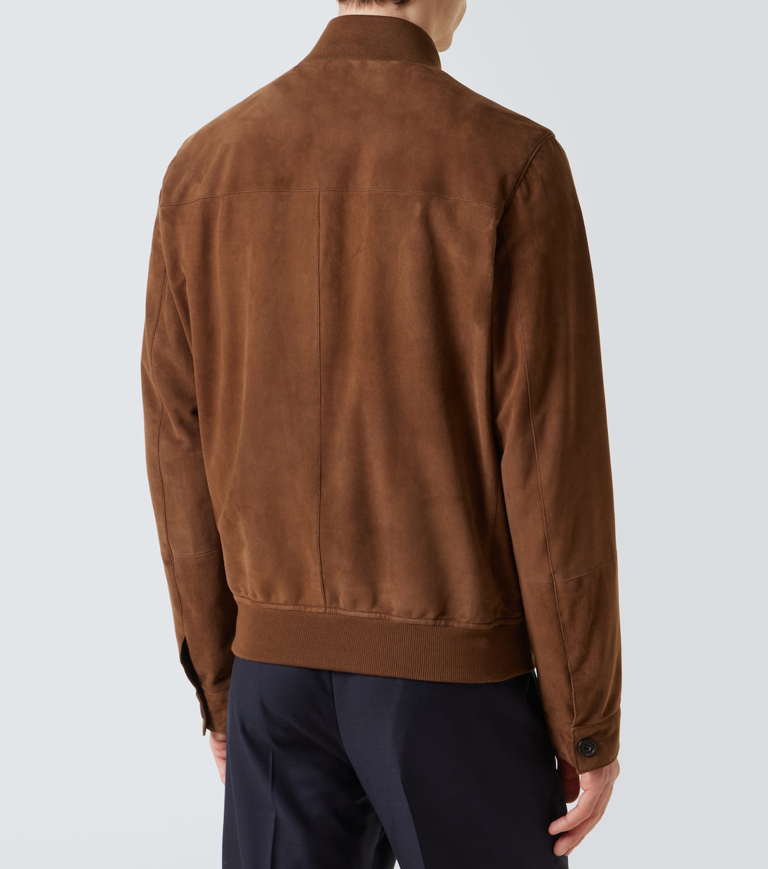 Bomber in suede | Rubinacci