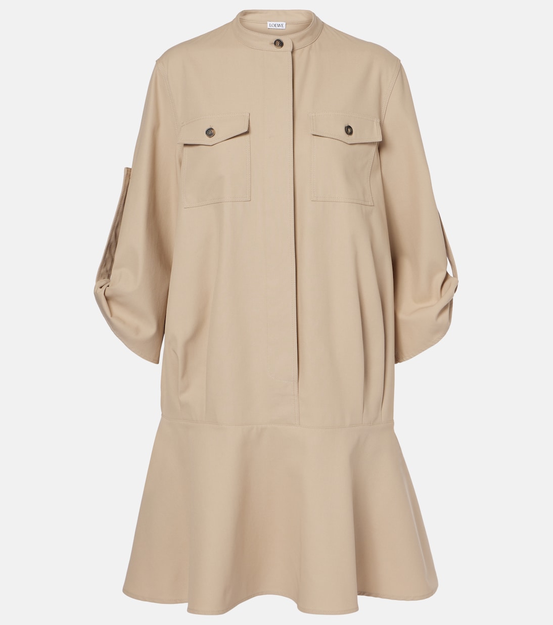 Hemdblusenkleid aus Baumwolle | Loewe