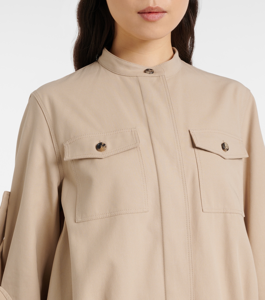 Hemdblusenkleid aus Baumwolle | Loewe