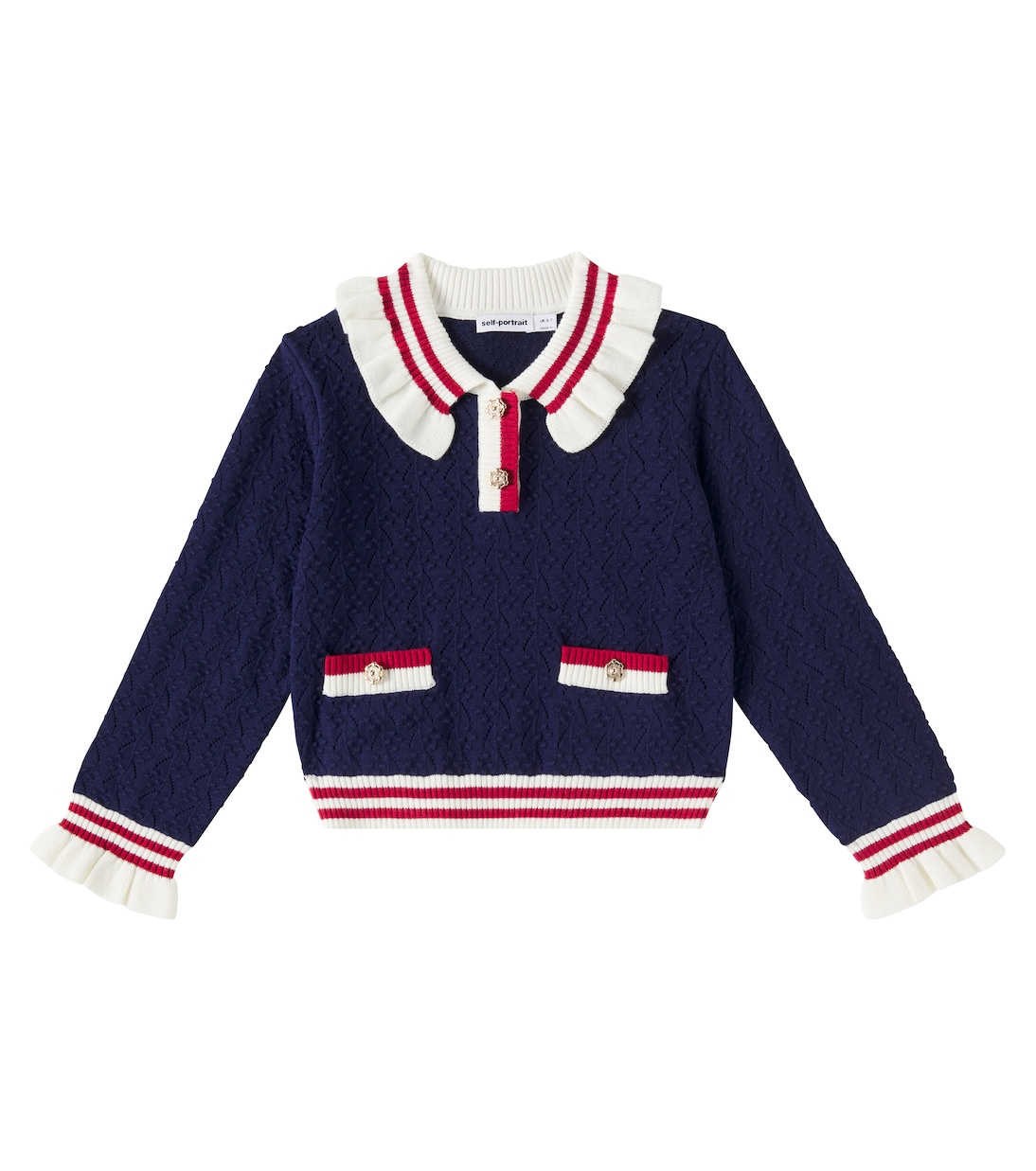 Ruffled sweater | Self-Portrait Kids