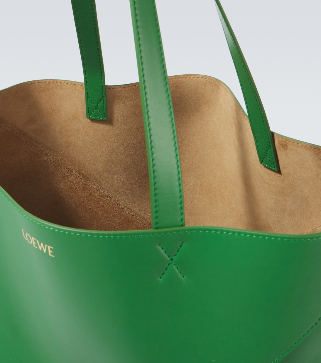Tote Puzzle Fold XL aus Leder | Loewe