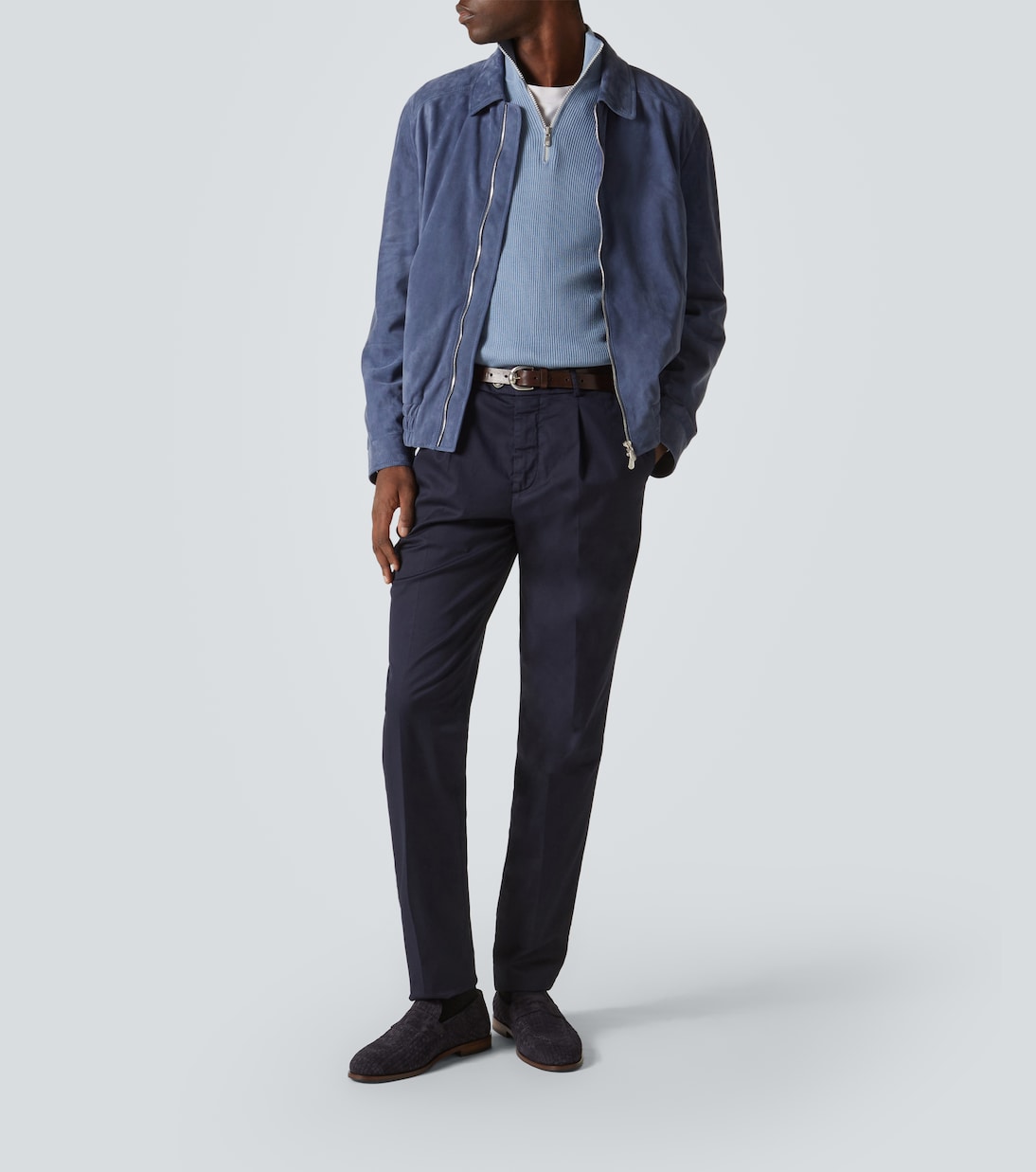 Mocassini in suede | Brunello Cucinelli