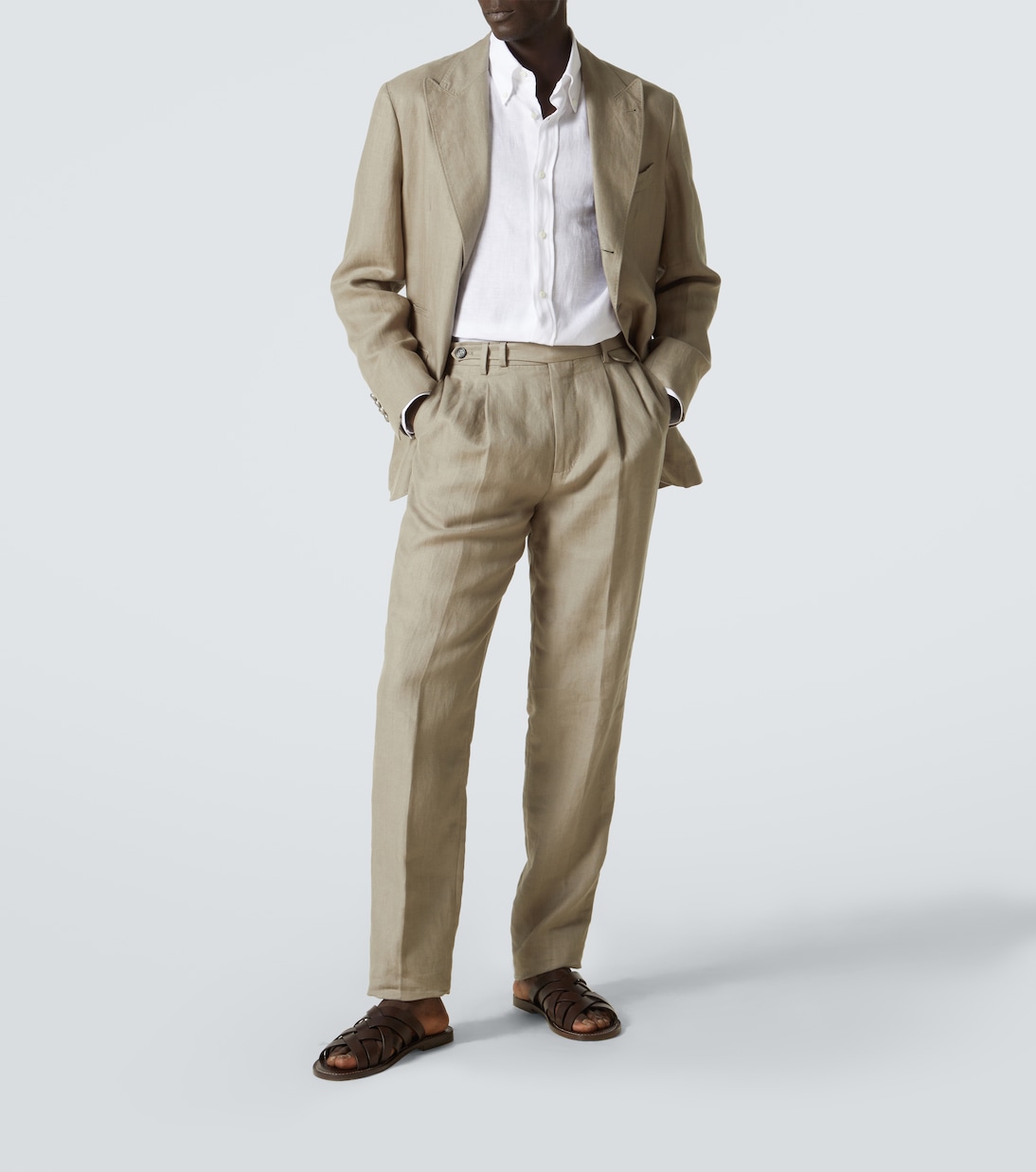 Hemd aus Leinen | Brunello Cucinelli