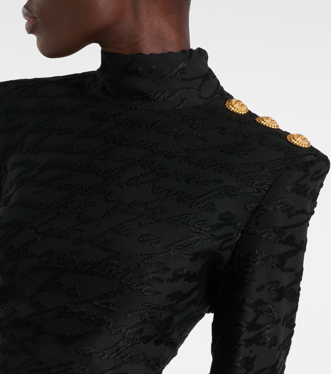 Robe Lettre D"Amour en jacquard | Balmain
