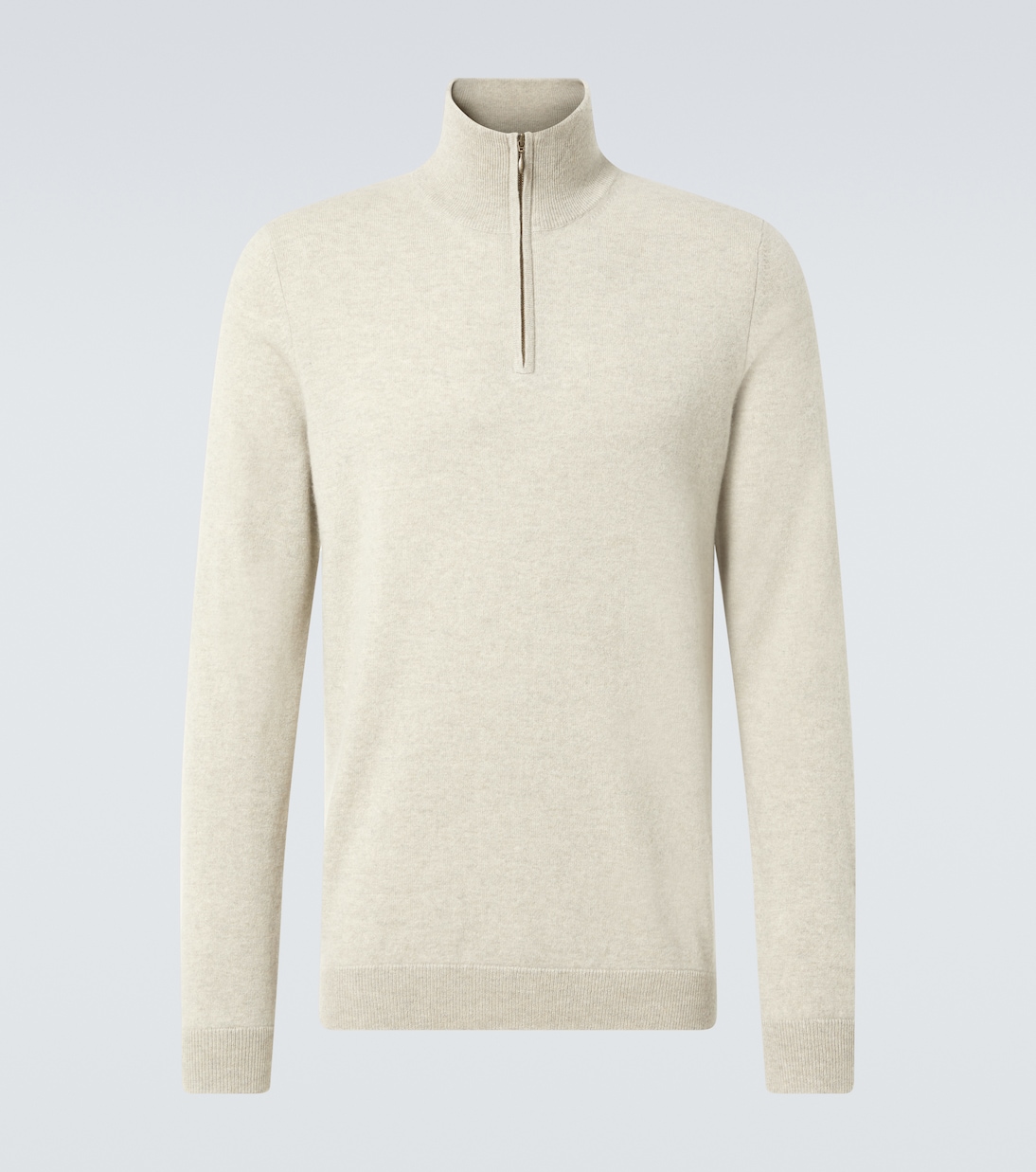 Pullover in cashmere con zip | Le Kasha