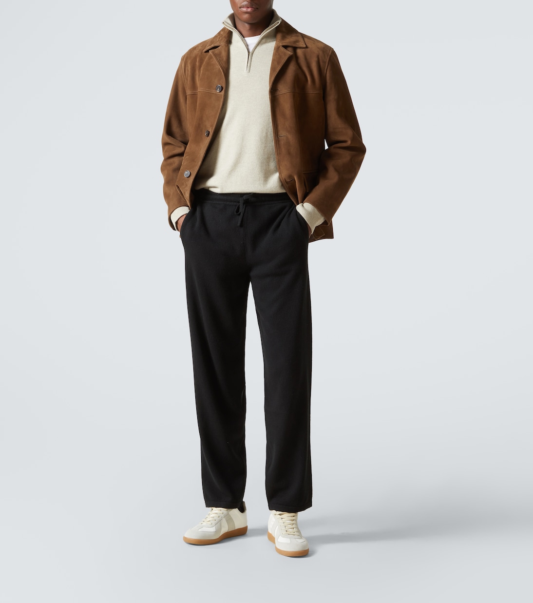 Pullover in cashmere con zip | Le Kasha