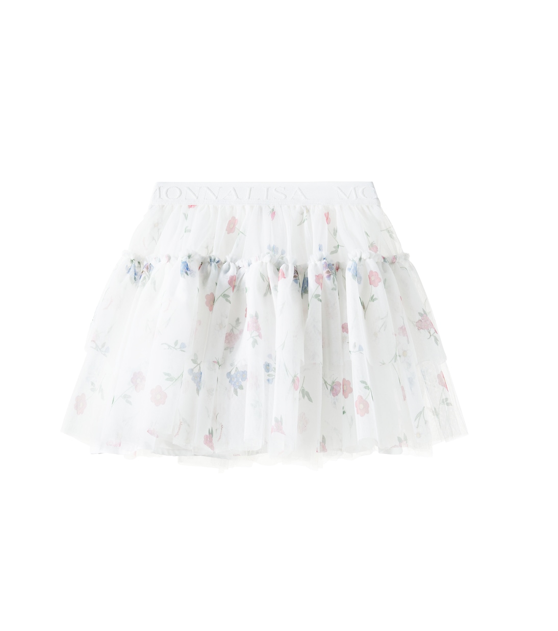 Jupe en tulle à fleurs | Monnalisa