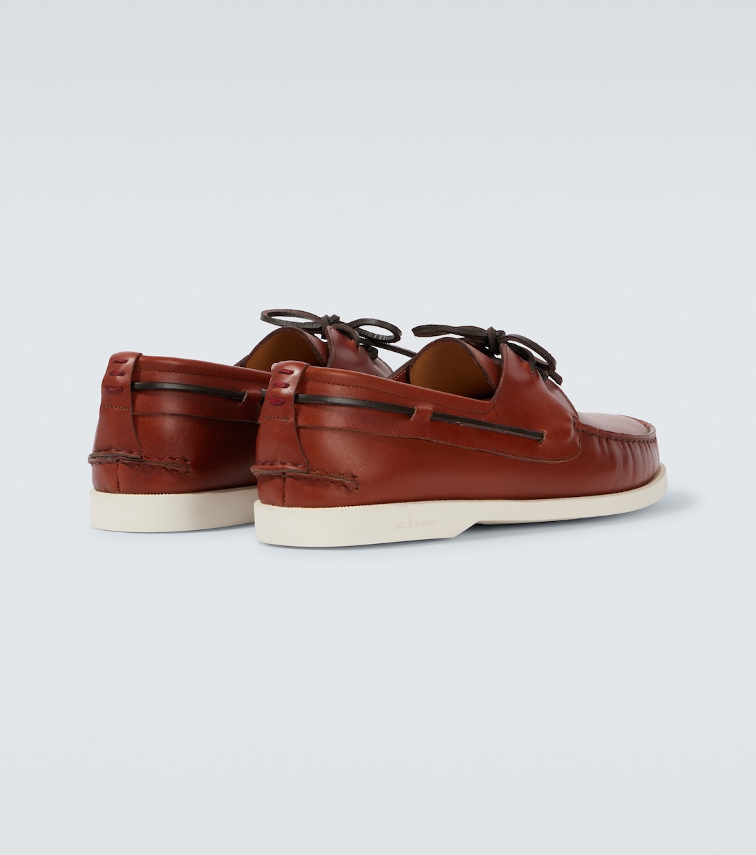 Segelschuhe aus Leder | Kiton