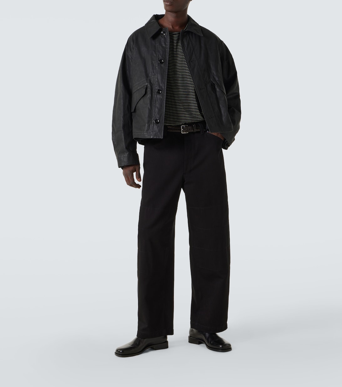 Slip-Ons Anatomic aus Leder | Lemaire