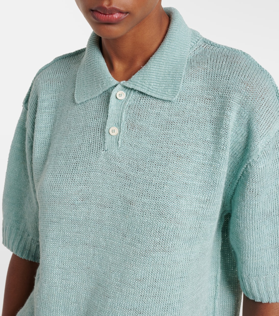 Polopullover aus Hanf | Maison Margiela