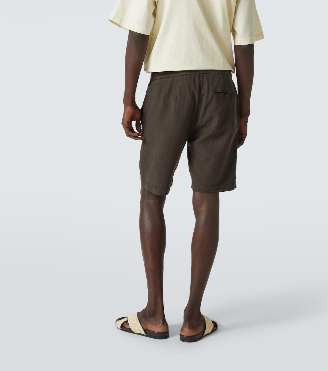 Felipe linen-blend shorts | Frescobol Carioca