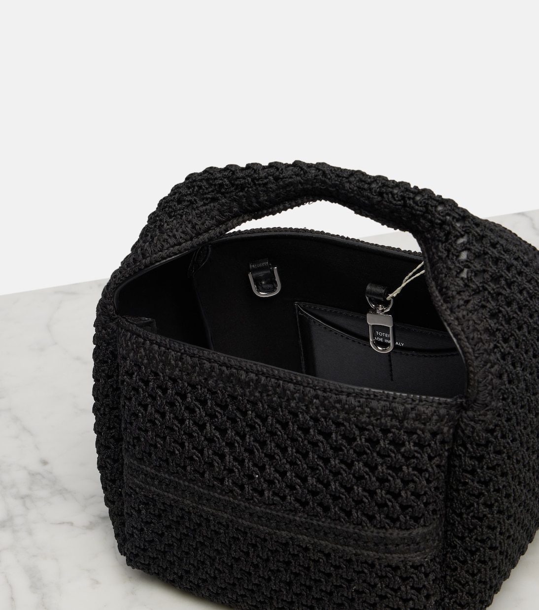 Borsa Bucket Petit in crochet | Toteme