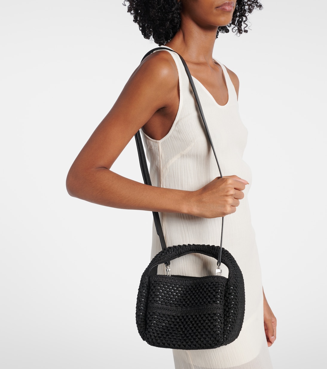 Borsa Bucket Petit in crochet | Toteme