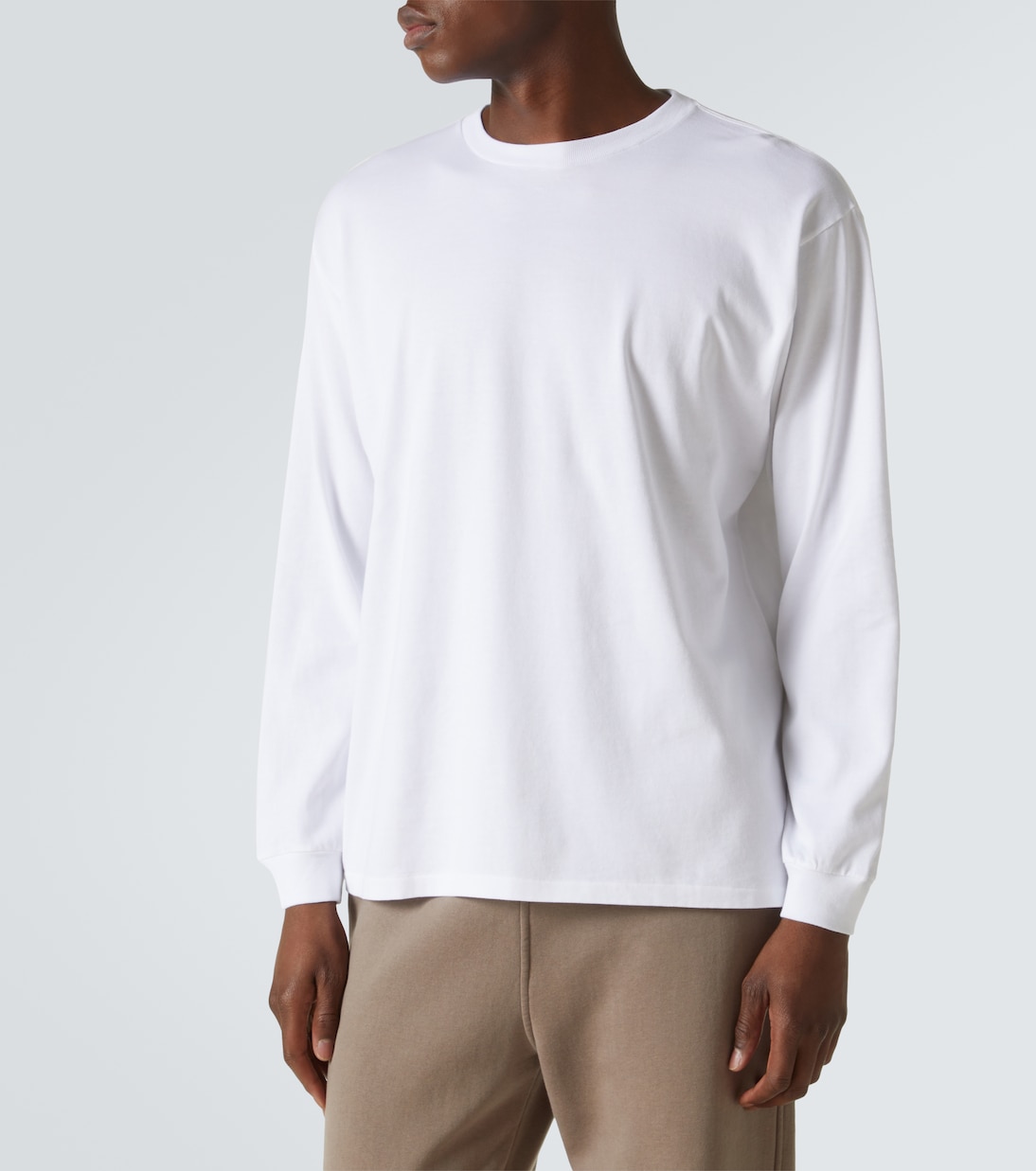 T-shirt Luster Plaiting in cotone | Auralee