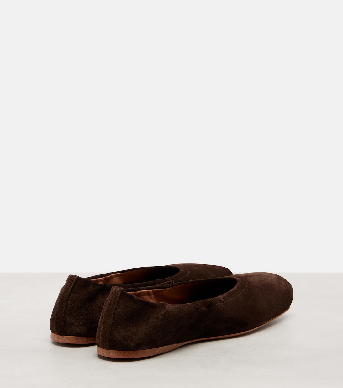 Pointe suede ballet flats | Alaïa
