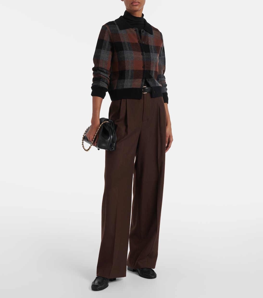Pantalones rectos de tiro medio | Vince