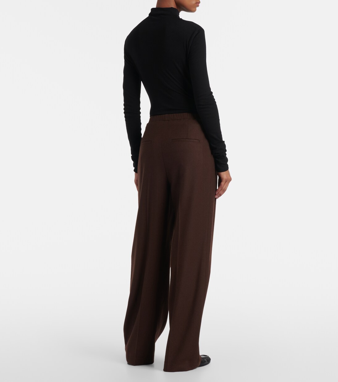 Pantalones rectos de tiro medio | Vince