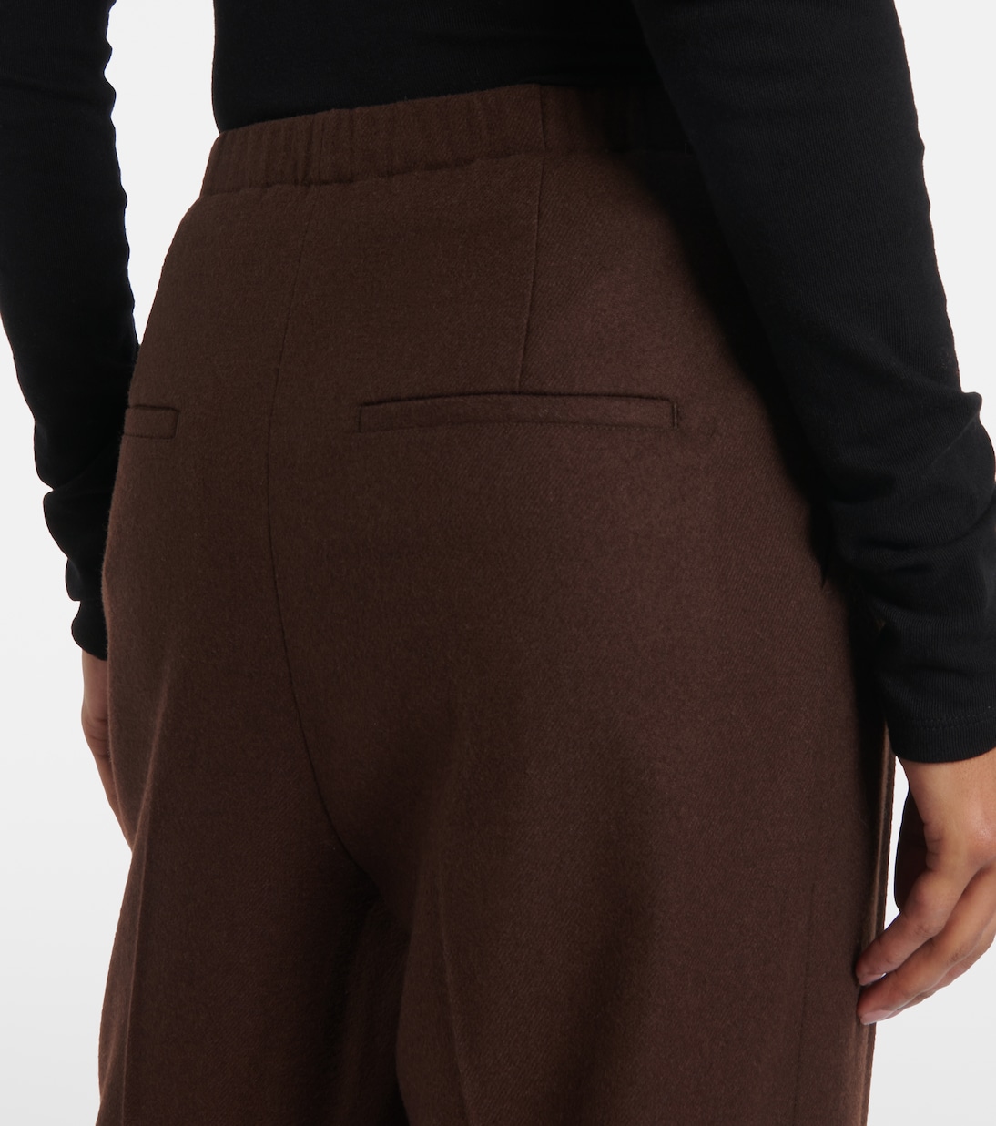 Pantalones rectos de tiro medio | Vince