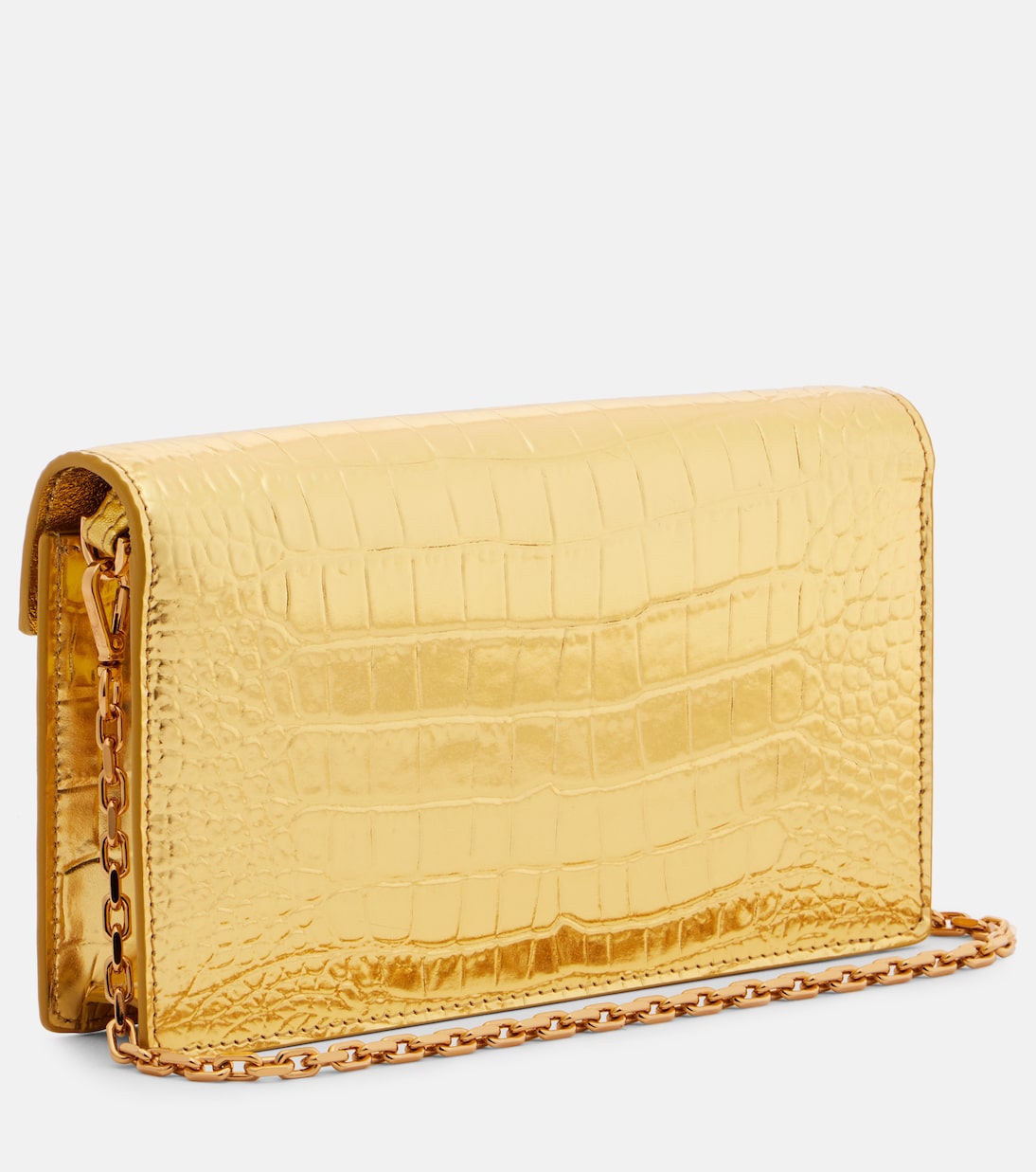Borsa a spalla Medusa '95 in pelle metallizzata | Versace
