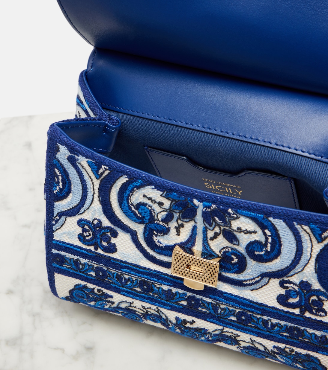 Tote Sicily Medium Maiolica de bolso | Dolce&Gabbana