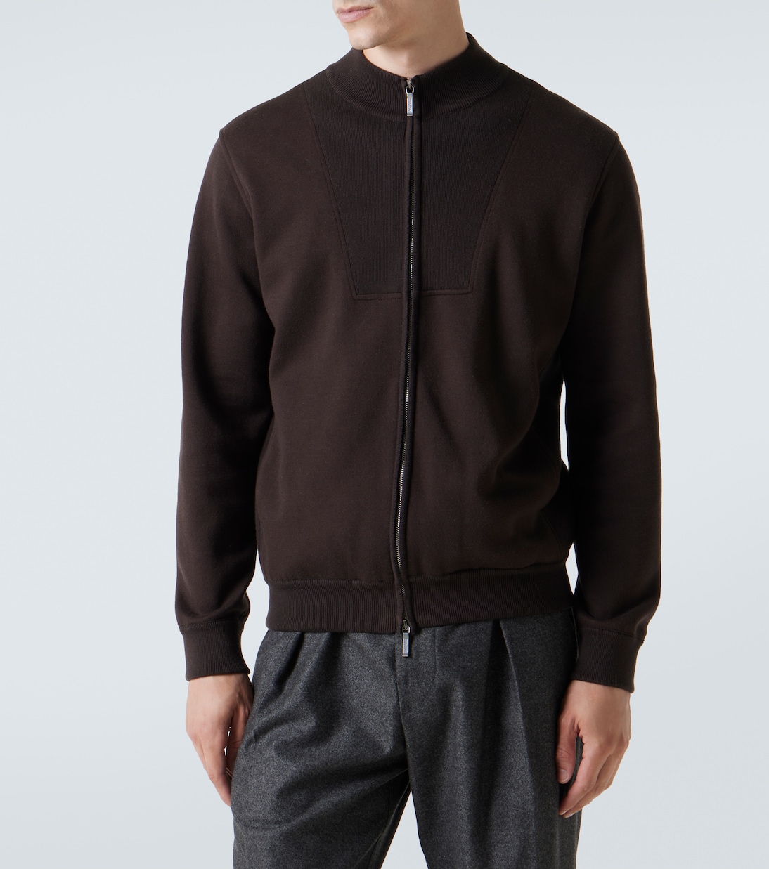 Bomber Whitney in jersey di misto cotone | Loro Piana