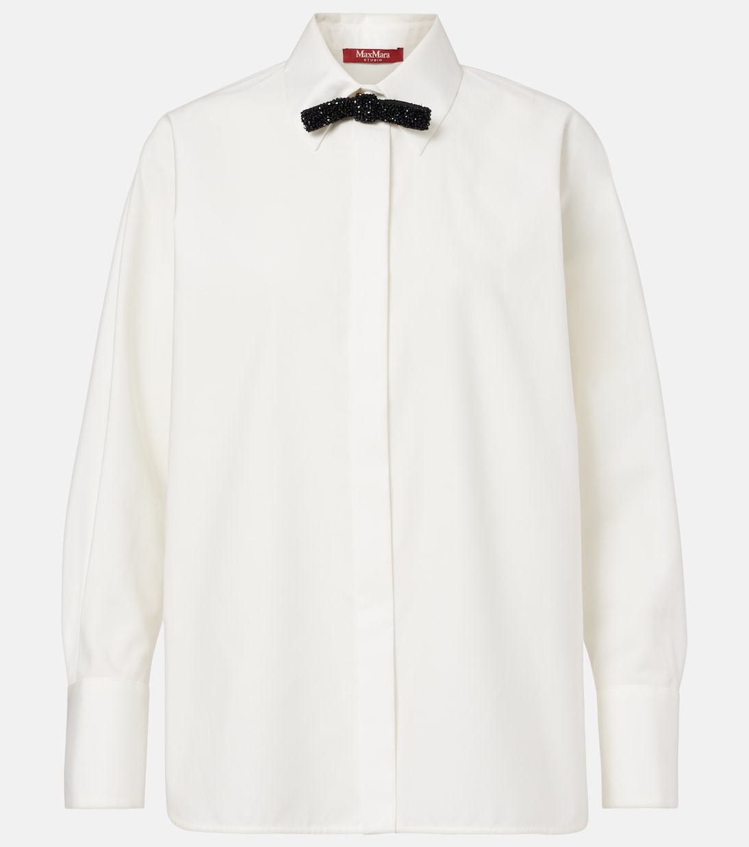 Camisa Roll de algodón y seda | Max Mara
