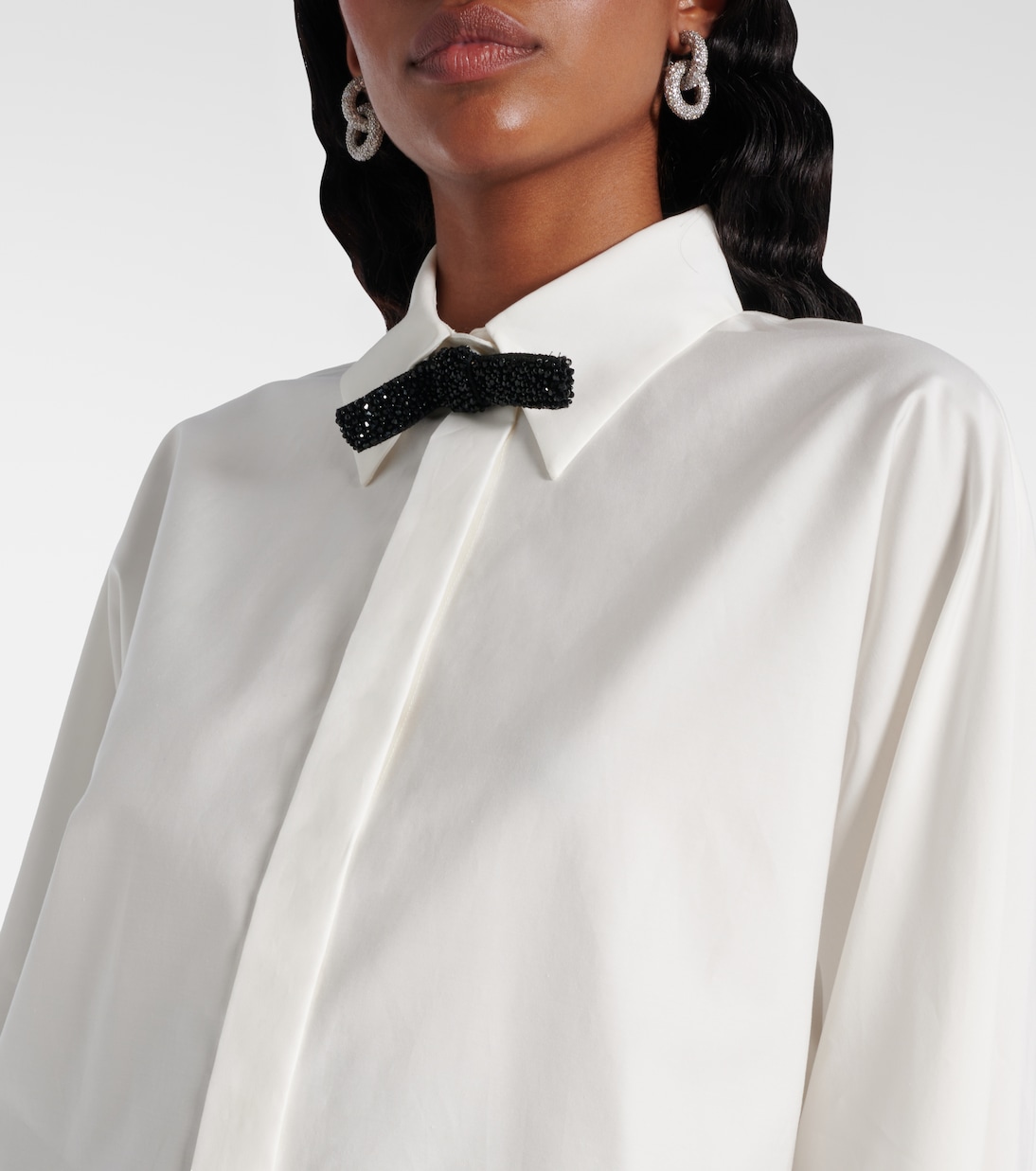 Camisa Roll de algodón y seda | Max Mara