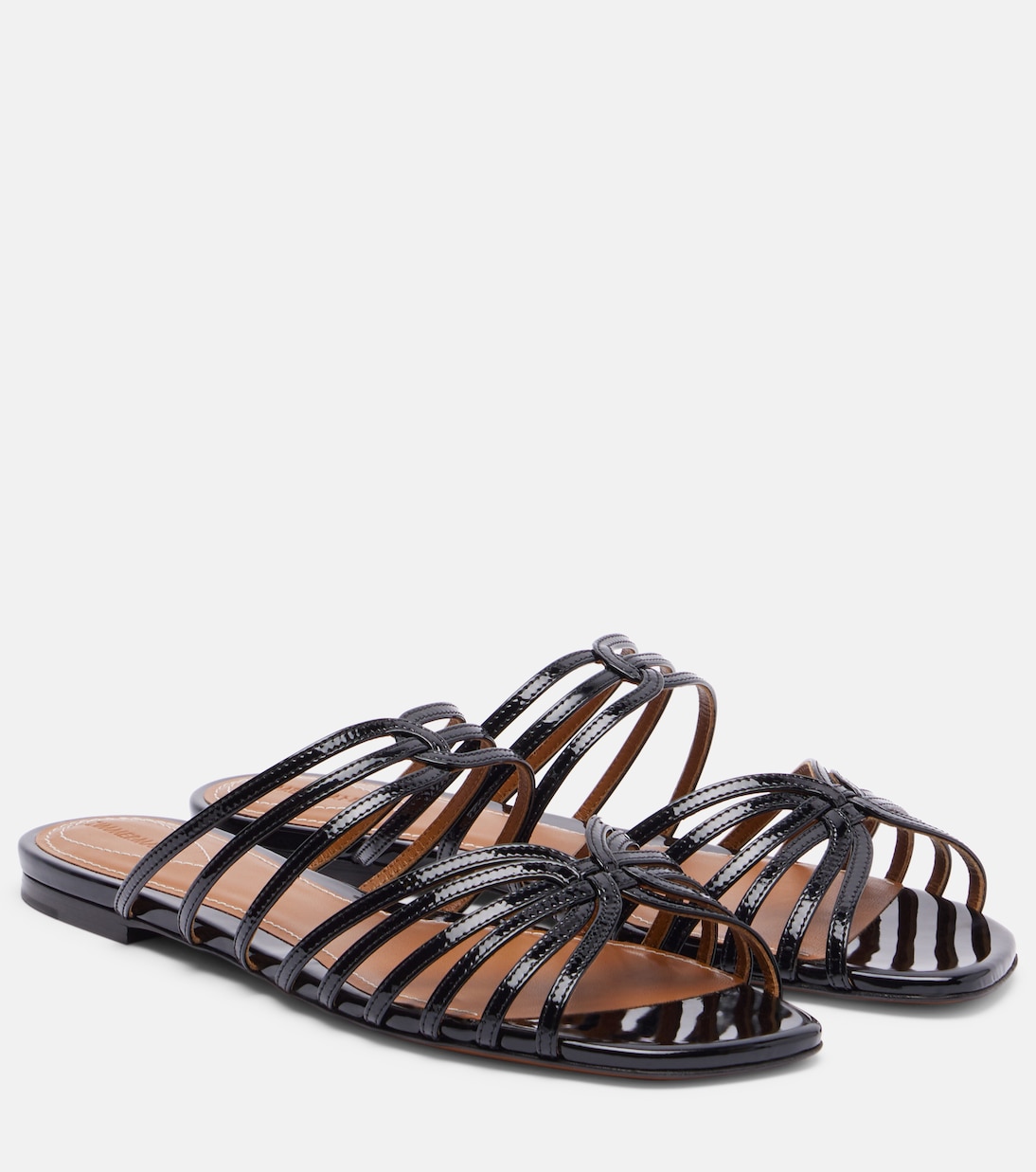 Mules Aura en cuir verni | Zimmermann