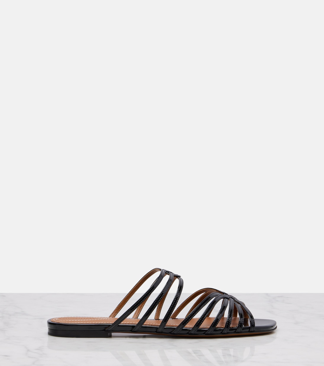 Mules Aura en cuir verni | Zimmermann