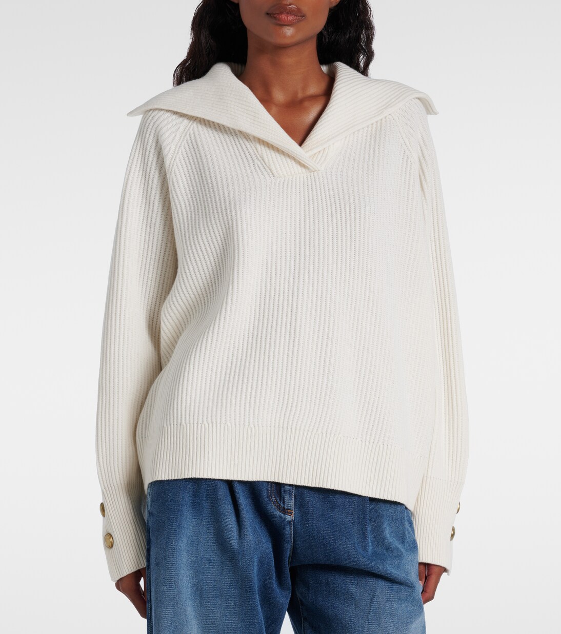 Wool, cashmere and silk sweater | Brunello Cucinelli