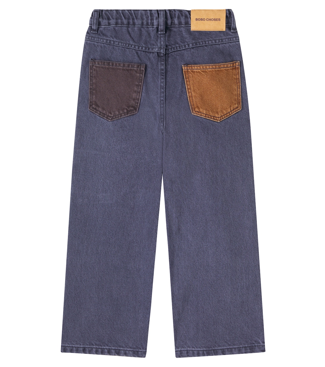 Colorblocked straight jeans | Bobo Choses