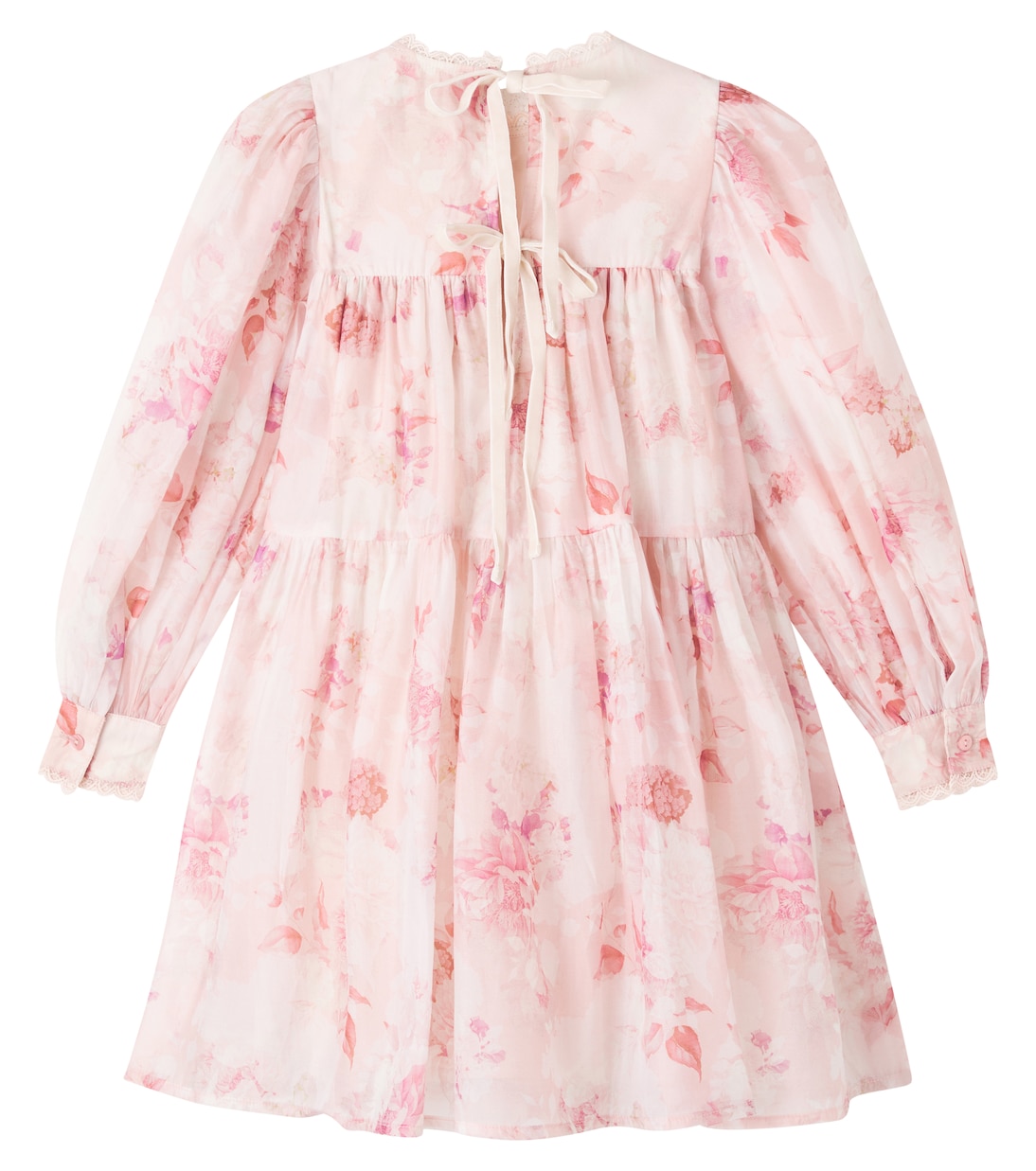 Floral smocked organza dress | Petite Amalie  