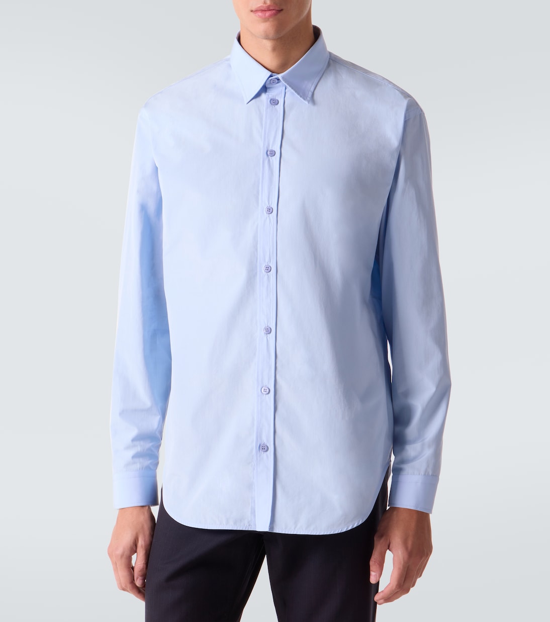 Camisa de popelín de algodón | Balenciaga