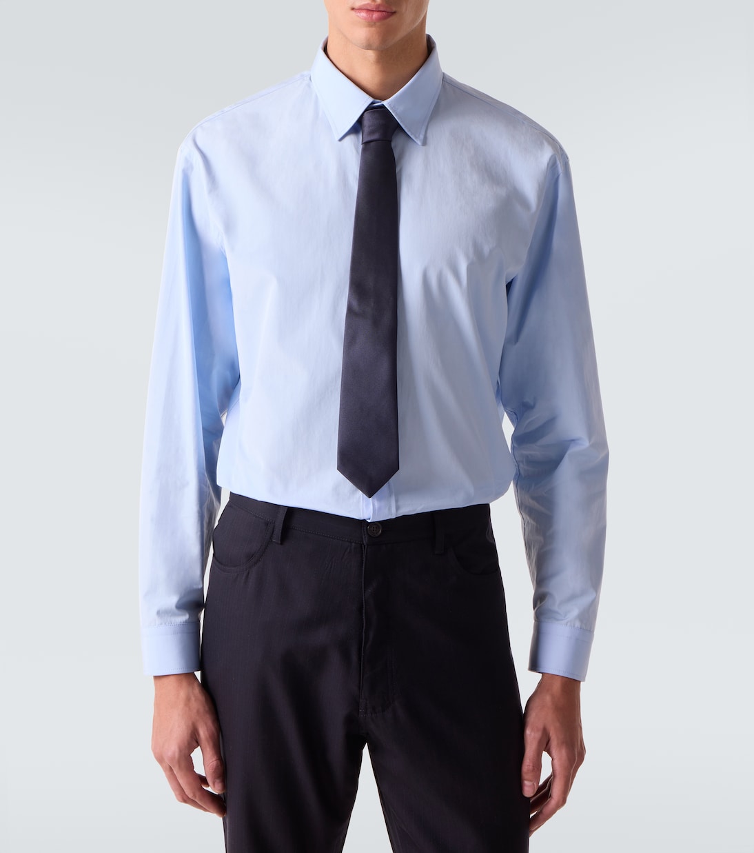 Camisa de popelín de algodón | Balenciaga