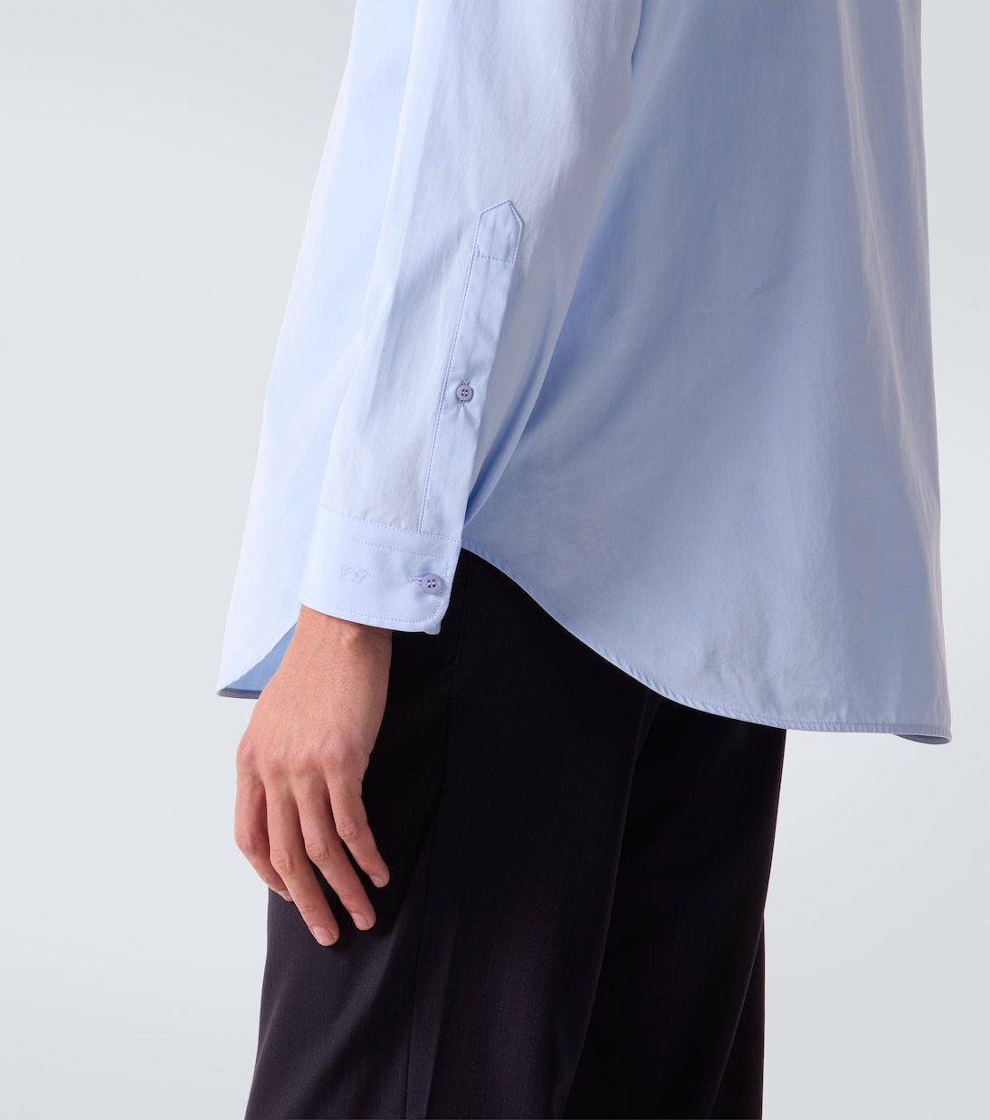 Camisa de popelín de algodón | Balenciaga