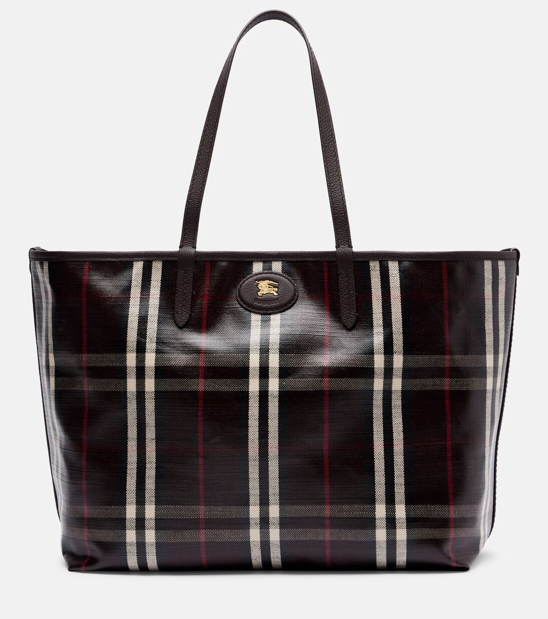 Highlands Medium jacquard tote bag | Burberry