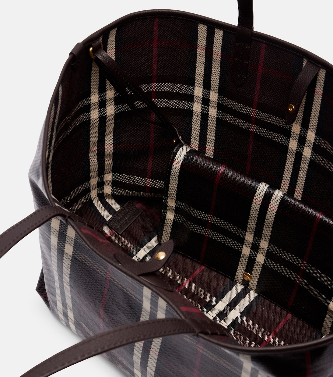 Highlands Medium jacquard tote bag | Burberry
