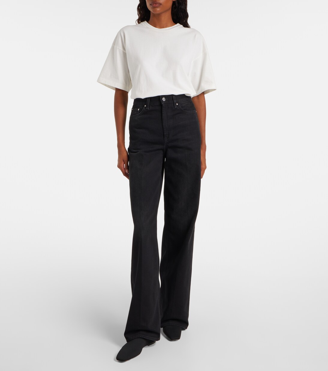 High-rise wide-leg jeans | Toteme