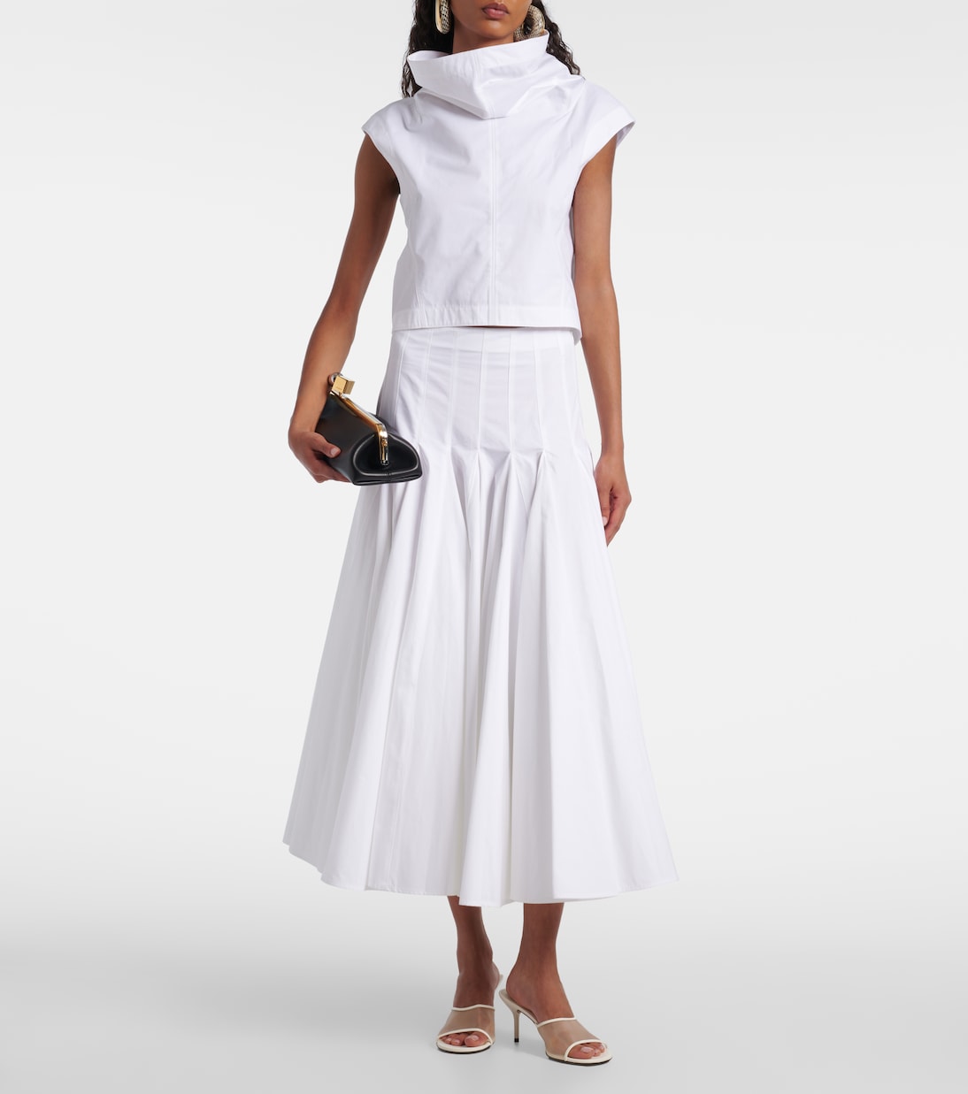 Salon leather clutch | Jacquemus