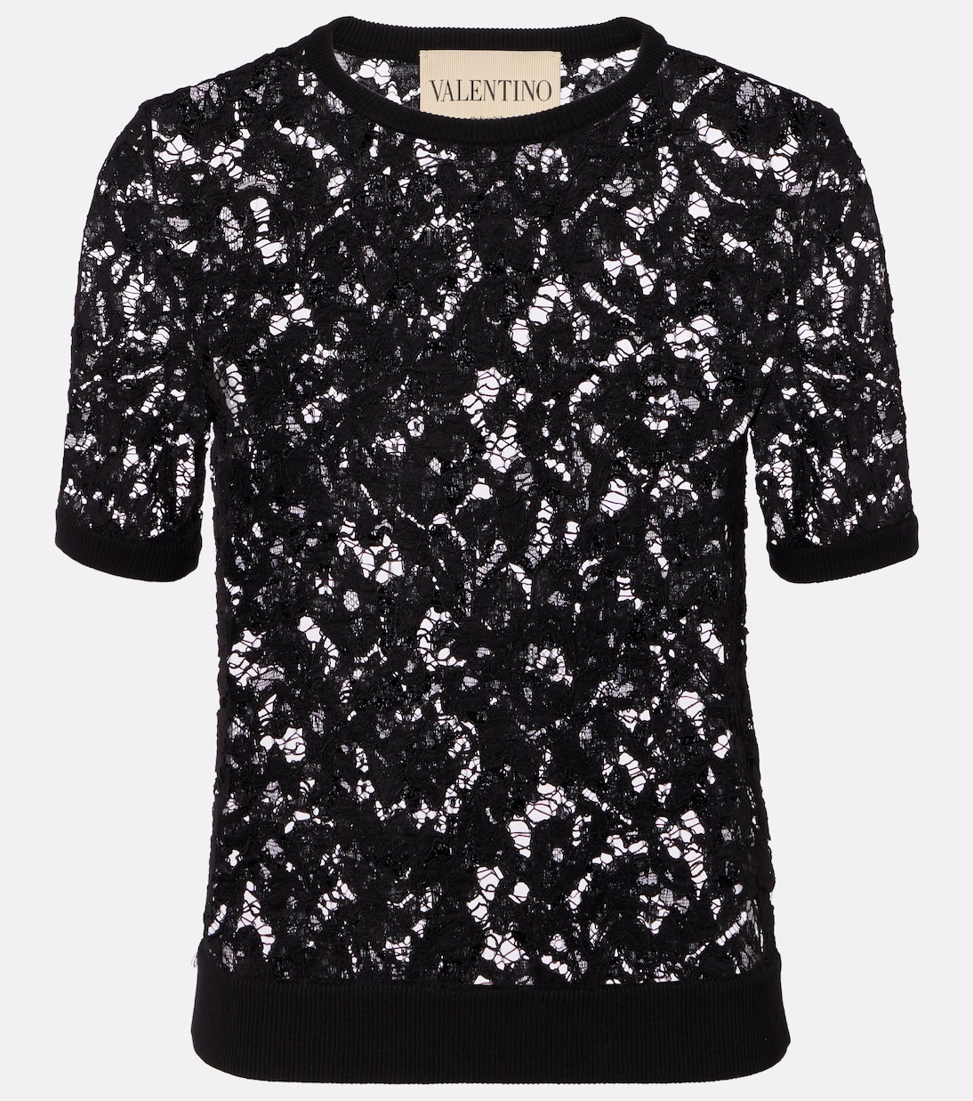 Floral lace top | Valentino