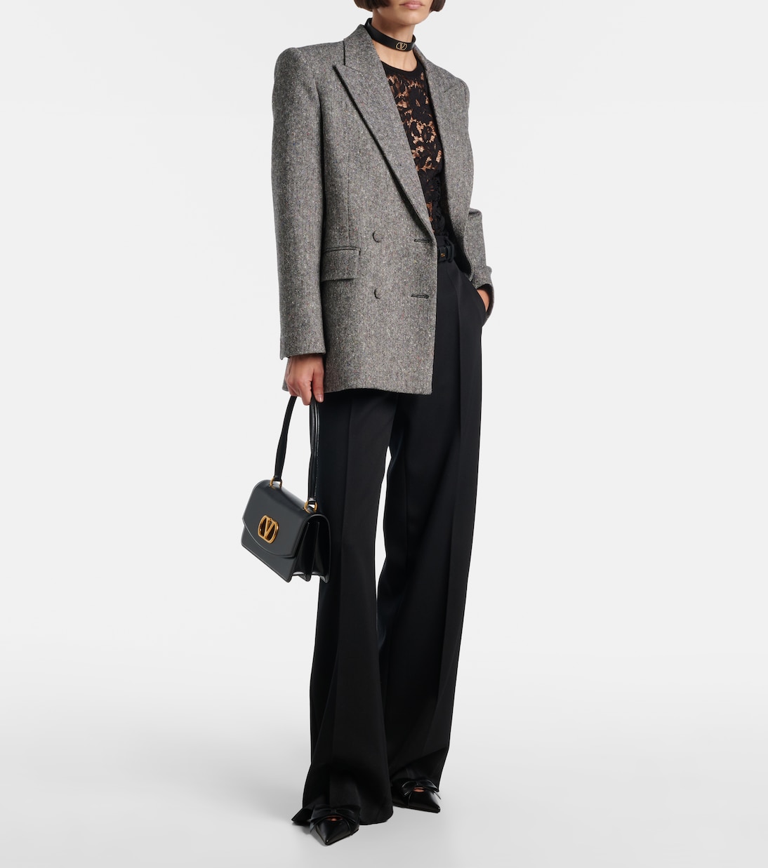 Floral lace top | Valentino