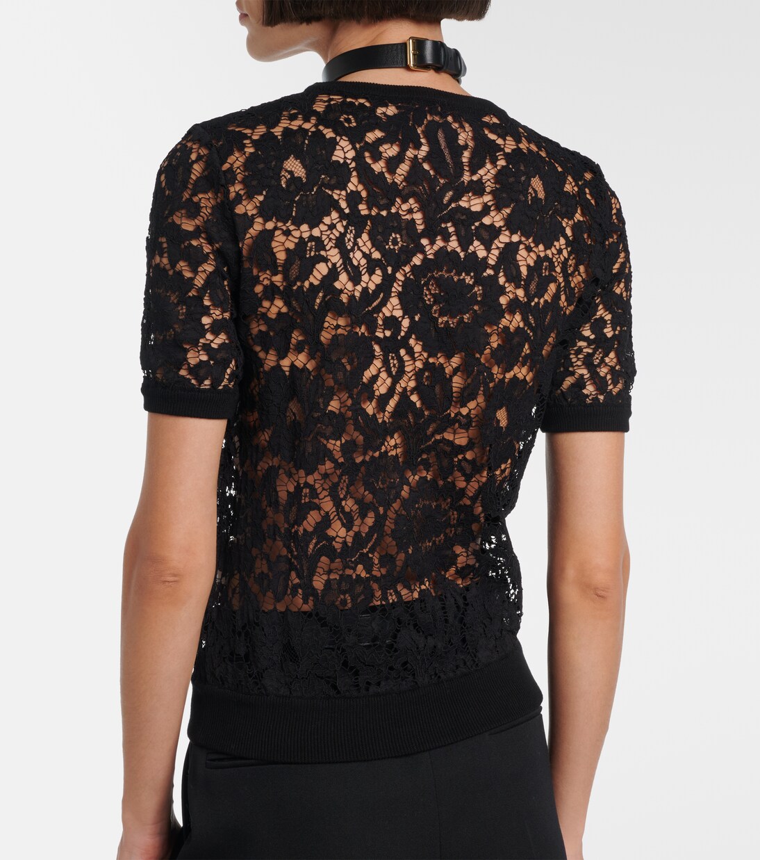 Floral lace top | Valentino